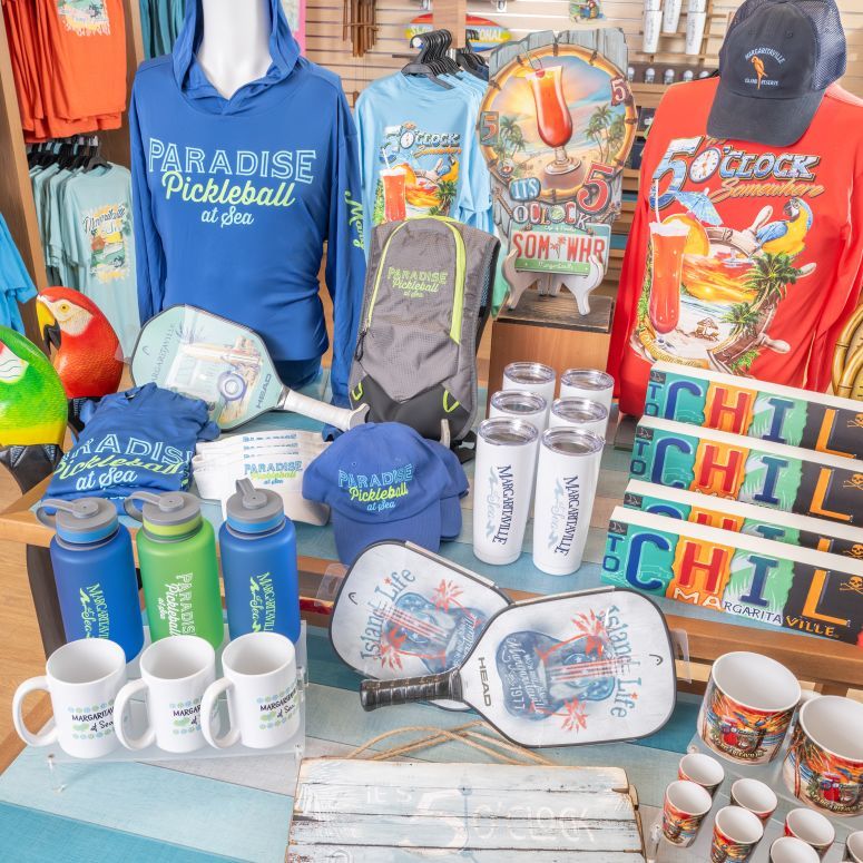Shopping on the Margaritaville Paradise