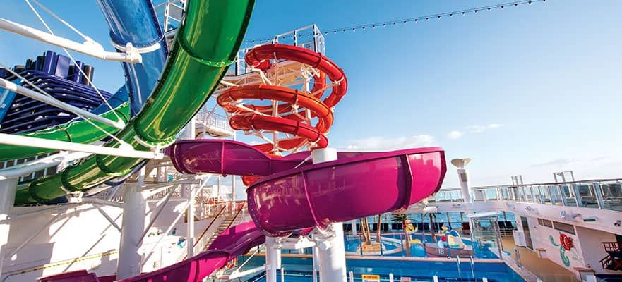 Aqua Park on the Norwegian Breakaway