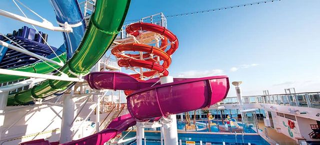 Aqua Park on the Norwegian Prima