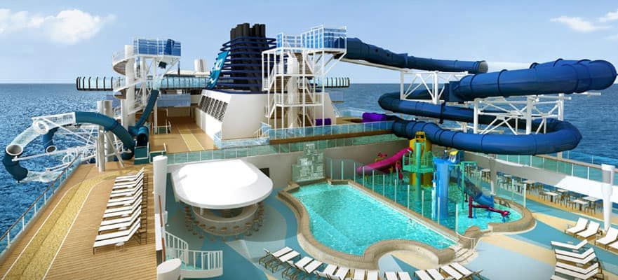 Aqua Park on the Norwegian Breakaway
