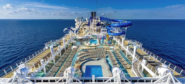 Aqua Park on the Norwegian Prima