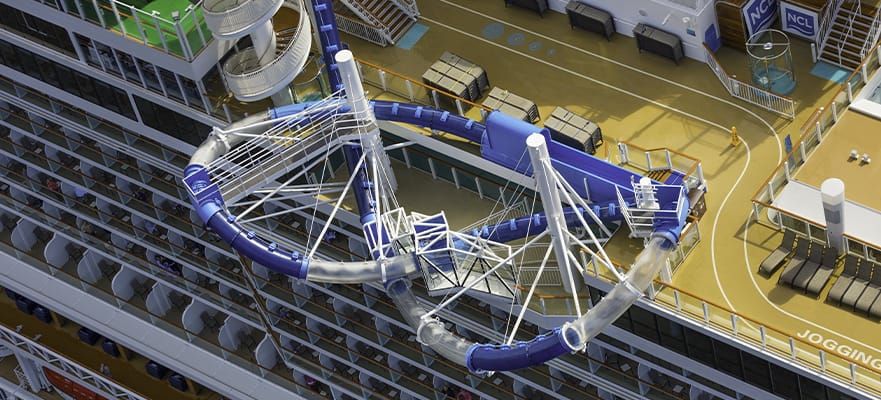 Aqua Park on the Norwegian Breakaway