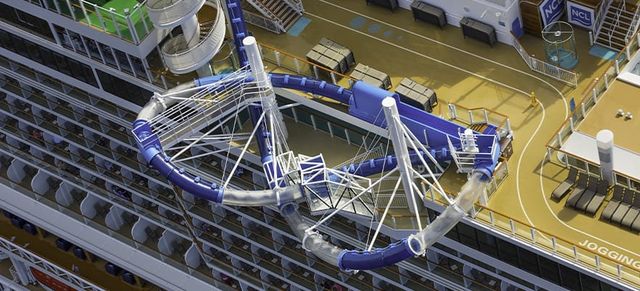 Aqua Park on the Norwegian Prima