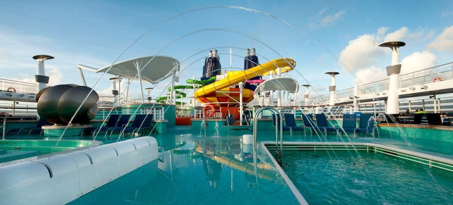 Aqua Park on the Norwegian Breakaway