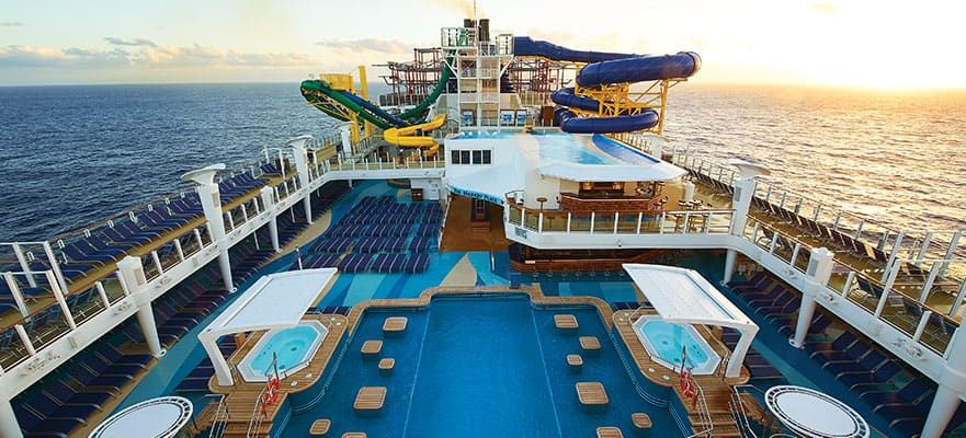 Aqua Park on the Norwegian Breakaway