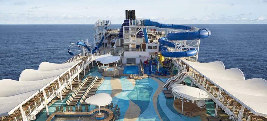 Aqua Park on the Norwegian Breakaway