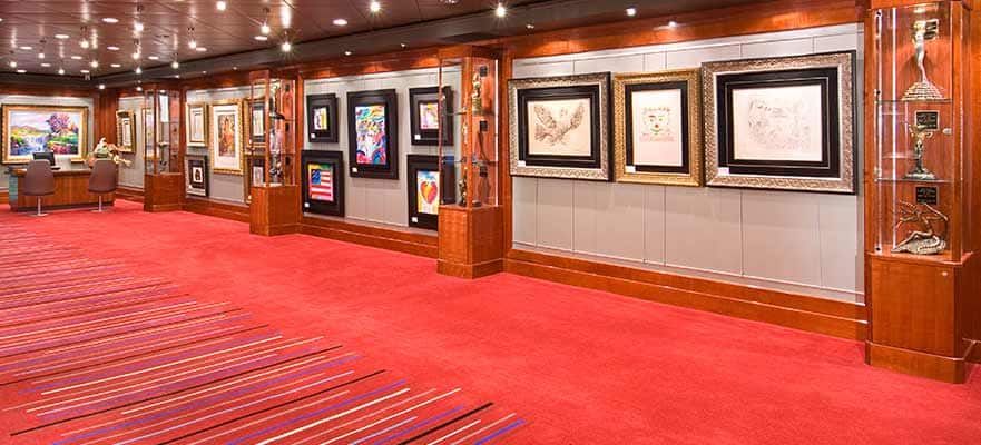 Art Gallery on the Norwegian Breakaway