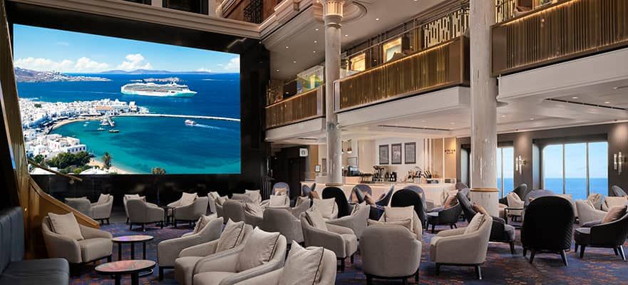 Atrium Cafe on the Norwegian Spirit