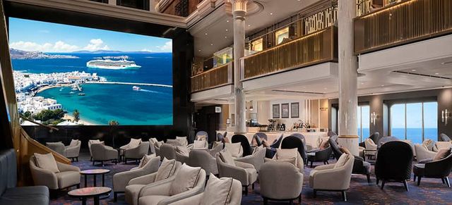 Atrium Cafe on the Norwegian Sun