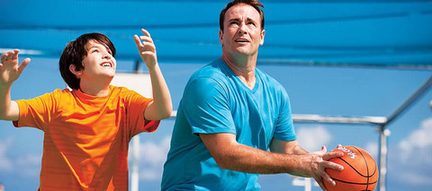 Basketball/Volleyball Court