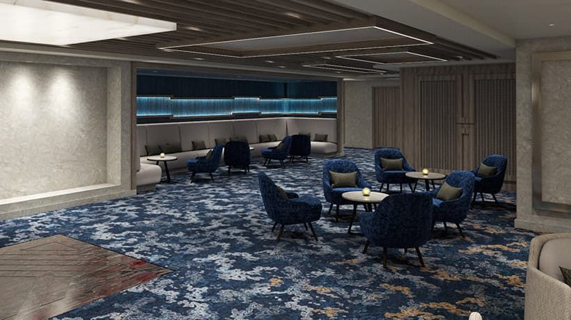 Belvedere Bar on the Norwegian Luna
