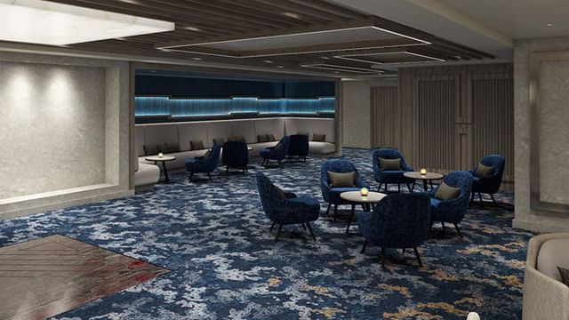 Belvedere Bar on the Norwegian Luna