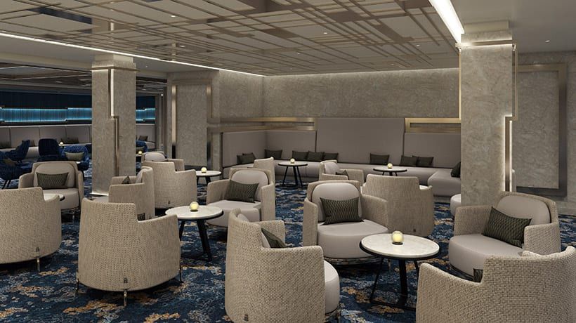 Belvedere Bar on the Norwegian Luna