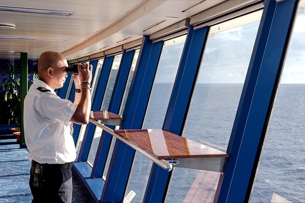 Bridge Viewing Room on the Norwegian Epic