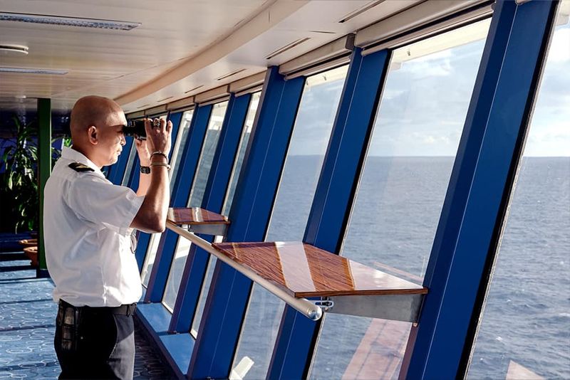 Bridge Viewing Room on the Norwegian Epic
