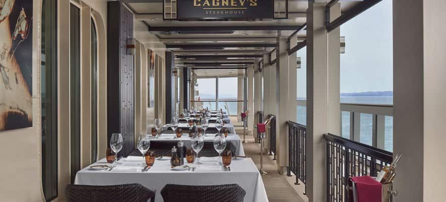 Cagney's Steakhouse on the Norwegian Getaway