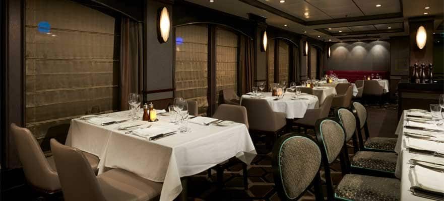 Cagney's Steakhouse on the Norwegian Getaway