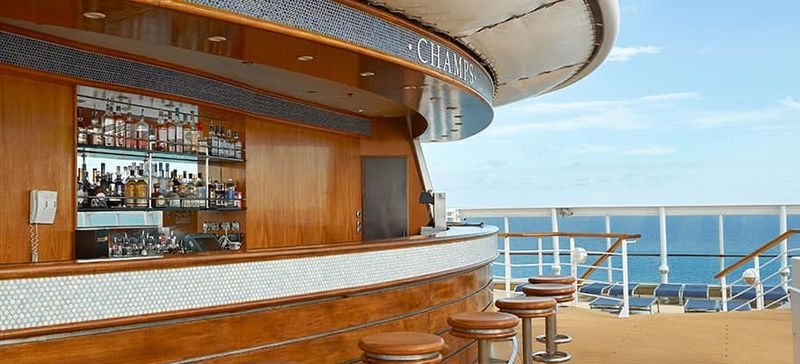 Champs Bar on the Norwegian Sky