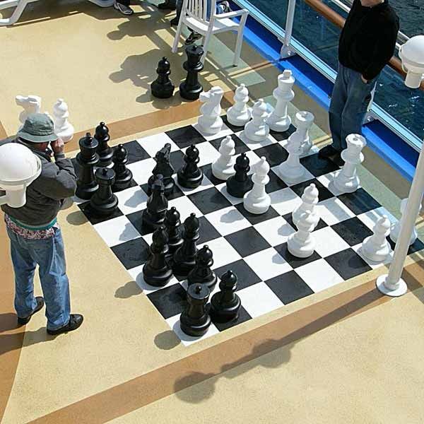 Chess on the Norwegian Gem