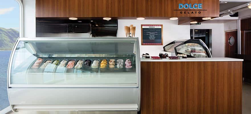 Dolce Gelato on the Norwegian Getaway