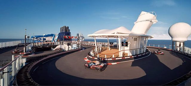 Encore Speedway on the Norwegian Encore