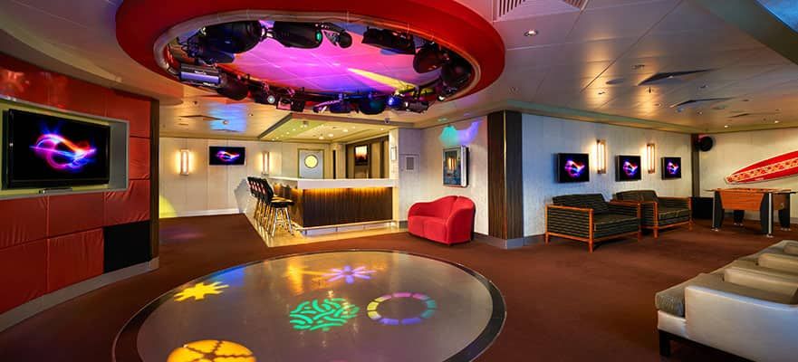 Entourage Teen Club on the Norwegian Pearl
