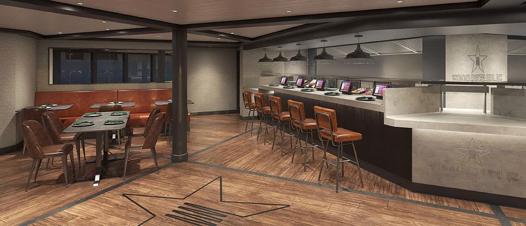 Food Republic on the Norwegian Joy