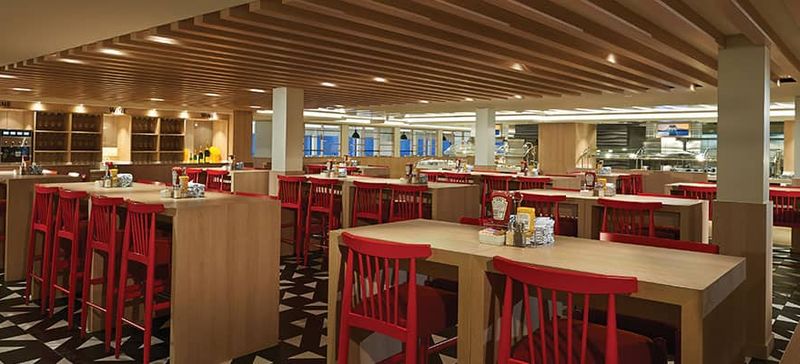 Garden Cafe on the Norwegian Getaway
