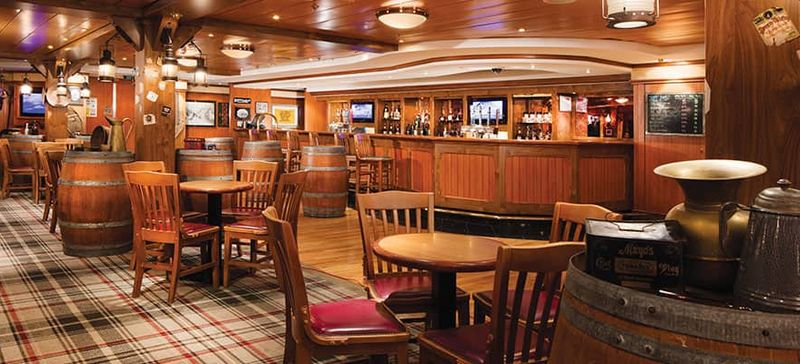 Gold Rush Saloon on the Pride of America