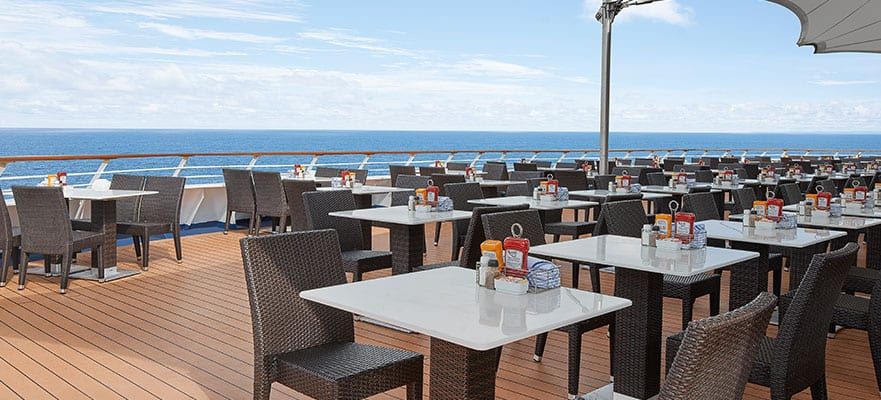 Great Outdoors Cafe on the Norwegian Sky