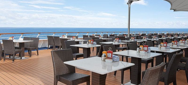 Great Outdoors Cafe on the Norwegian Sky