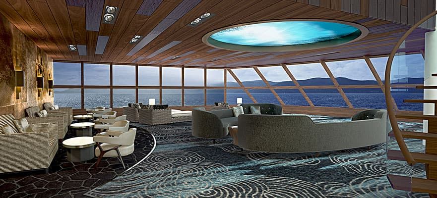 Horizon Lounge on the Norwegian Encore