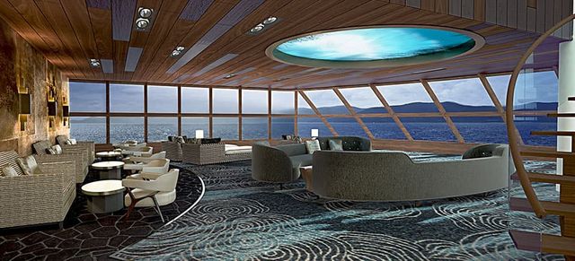 Horizon Lounge on the Norwegian Encore