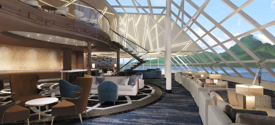 Horizon Lounge on the Norwegian Encore