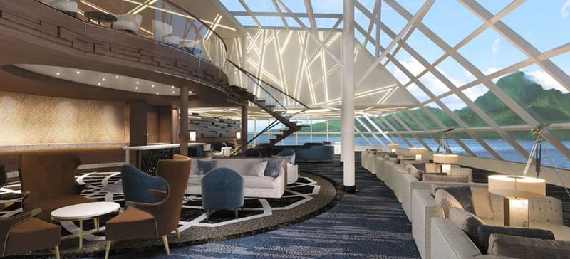 Horizon Lounge on the Norwegian Encore