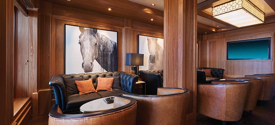 Humidor Cigar Lounge on the Norwegian Epic