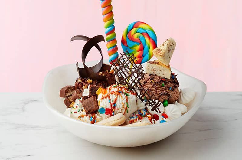 Ice Cream Bar on the Norwegian Sky