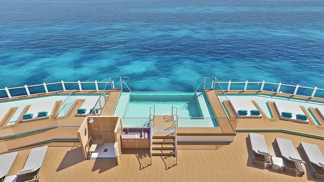 Infinity Beach on the Norwegian Aqua