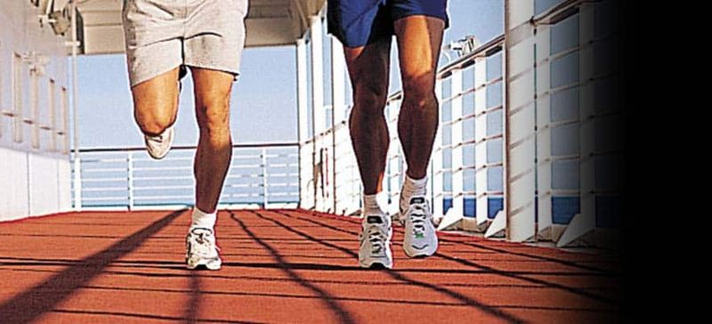 Jogging/Walking Track on the Norwegian Breakaway