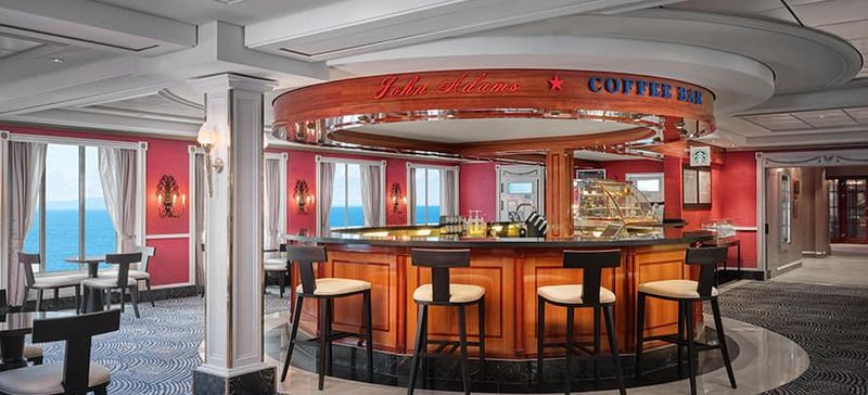 John Adams Coffee Bar on the Pride of America
