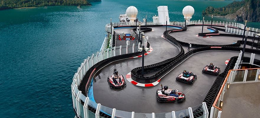 Joy Speedway on the Norwegian Joy