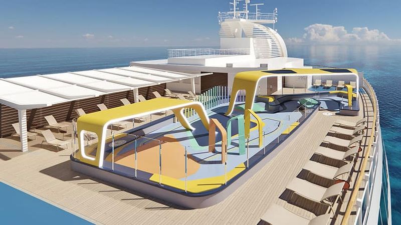Kids' Aqua Park on the Norwegian Breakaway