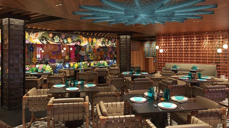 Los Lobos Cantina on the Norwegian Prima