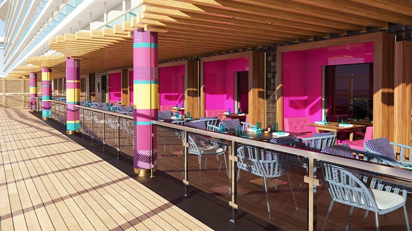 Los Lobos Cantina on the Norwegian Sun