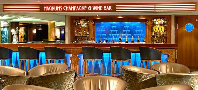 Magnum's Champagne & Wine Bar on the Norwegian Jade