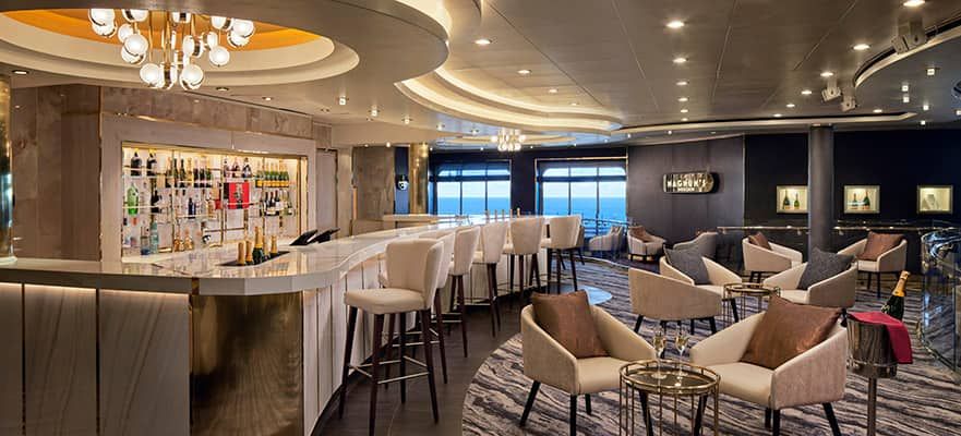 Magnum's Champagne & Wine Bar on the Norwegian Jade