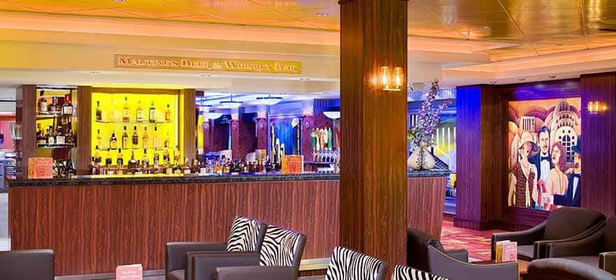 Maltings Beer & Whiskey Bar on the Norwegian Pearl