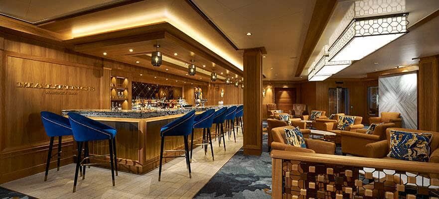 Maltings Whiskey Bar on the Norwegian Encore