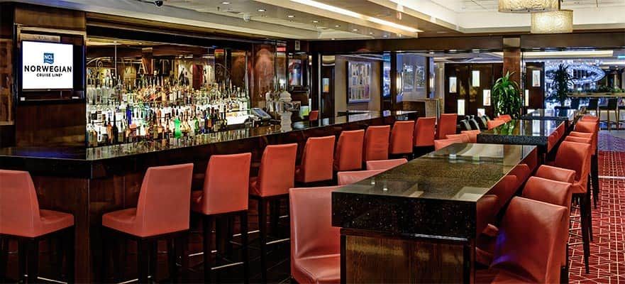 Maltings Whiskey Bar on the Norwegian Encore