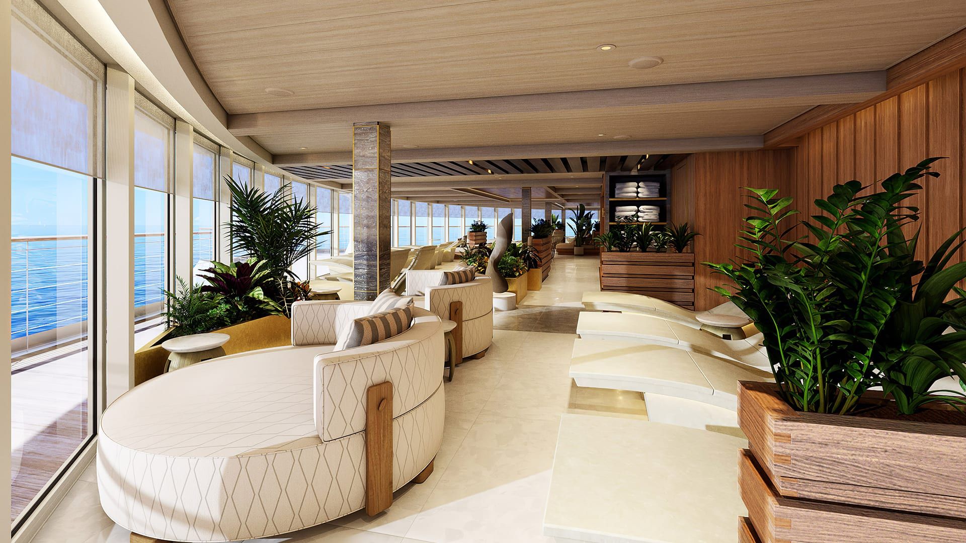 Mandara Spa & Salon on the Norwegian Bliss